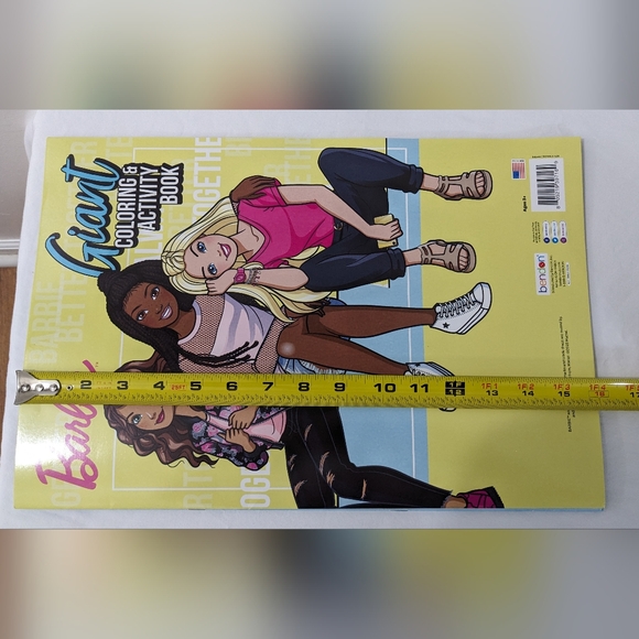 Barbie Giant Coloring & Activity Book, NEW - Picture 5 of 6